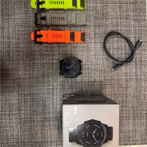 Garmin Fenix 6X Pro Sapphire Smartwatch with Interchangeable Bands